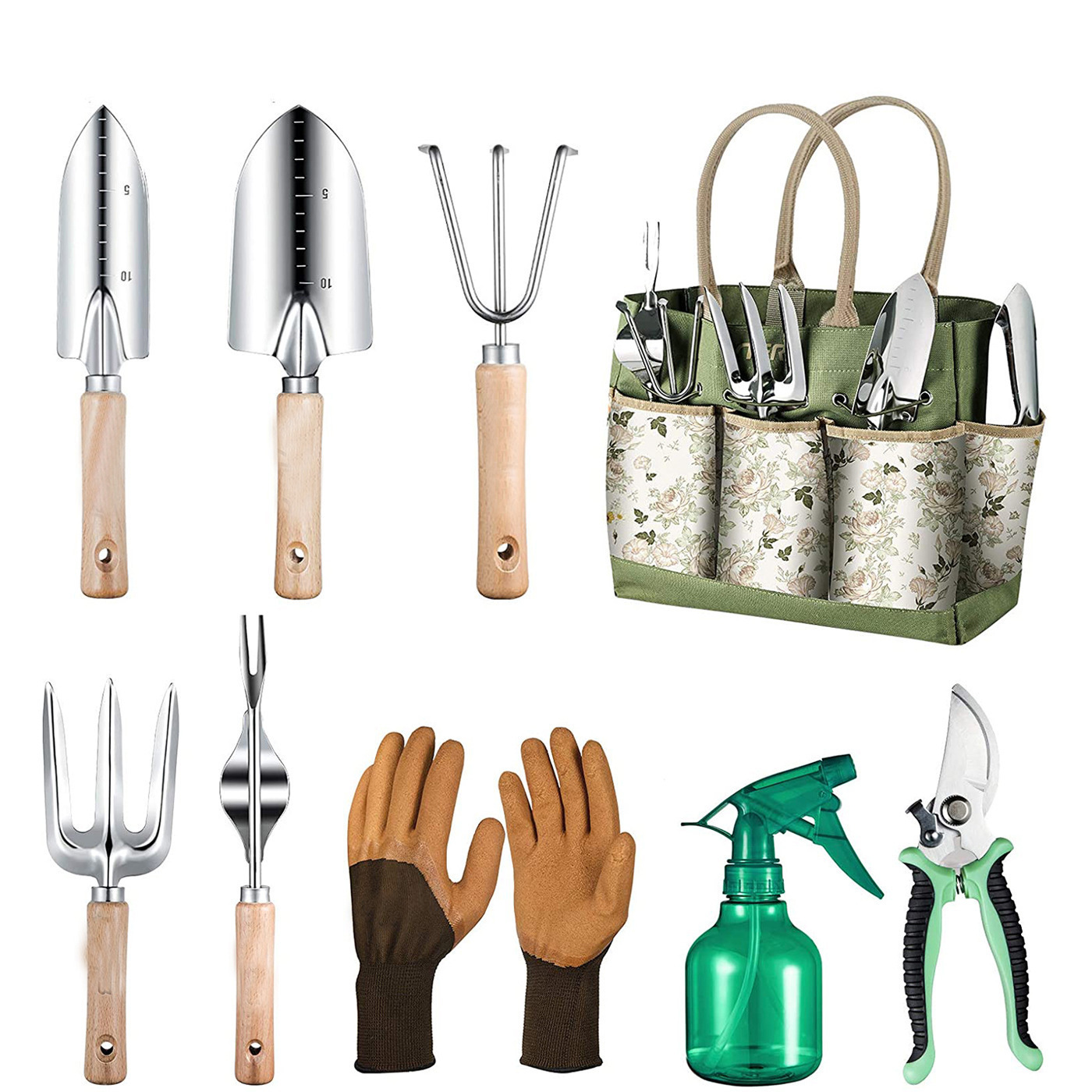 Garden Gloves - Set di attrezzi da giardinaggio da