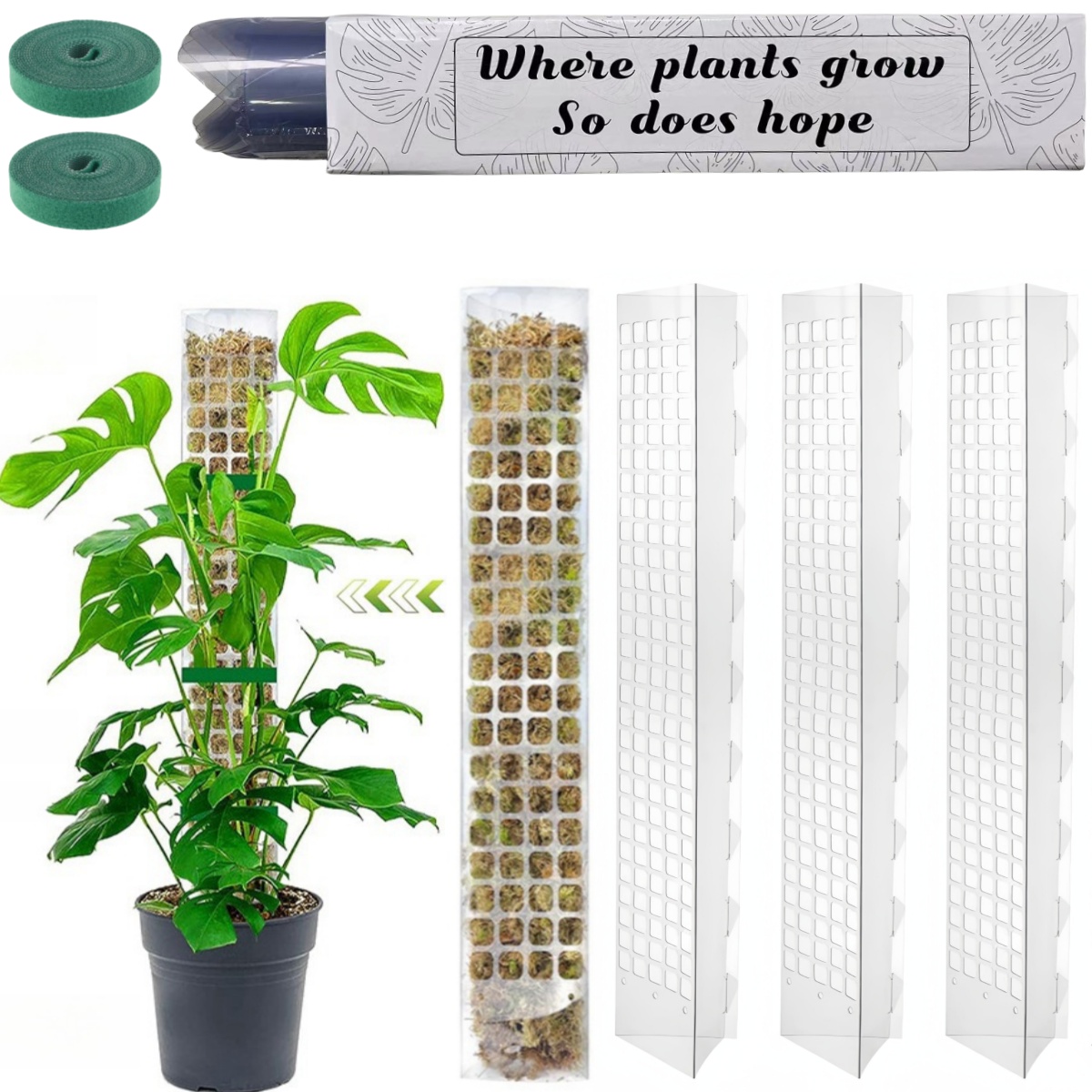 Indoor Herb Garden - Supporto per piante in plastica con