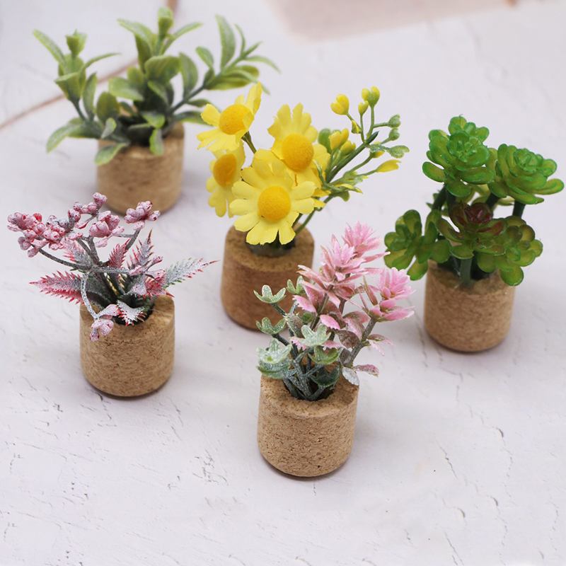 Plant Pot - Modellino di Pianta in Vaso 1:12