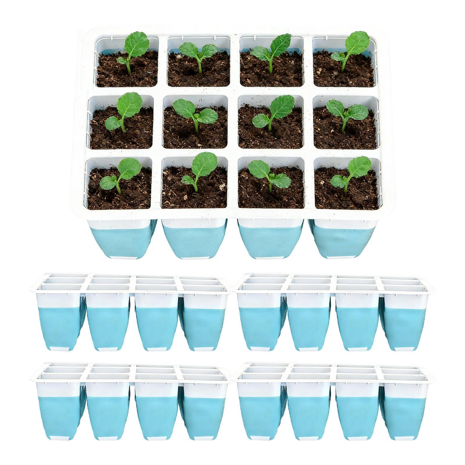 Seed Starter Tray - Set di 5 Vassoi in Silicone