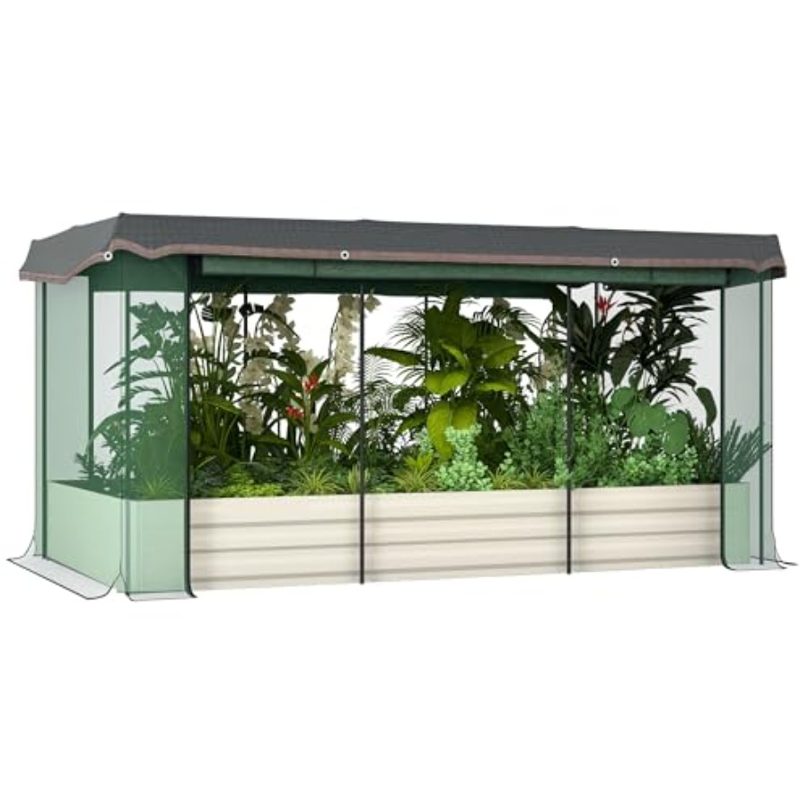 Raised Garden Bed - Fioriera rialzata zincata 7,3 x 3,4