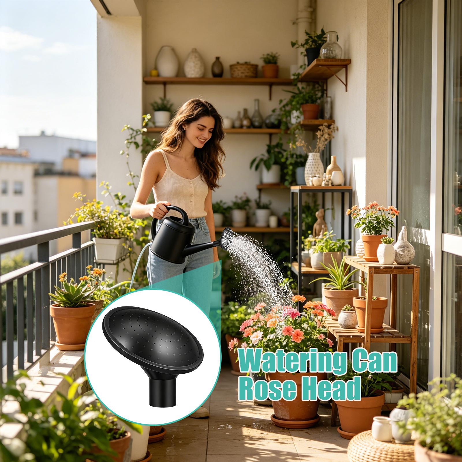 Watering Can - 2 pezzi, ugello nero per irrigatore