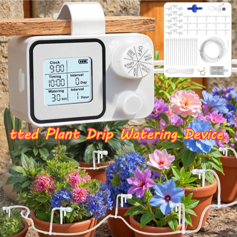 Watering Can - Timer per Irrigazione Automatica con Display