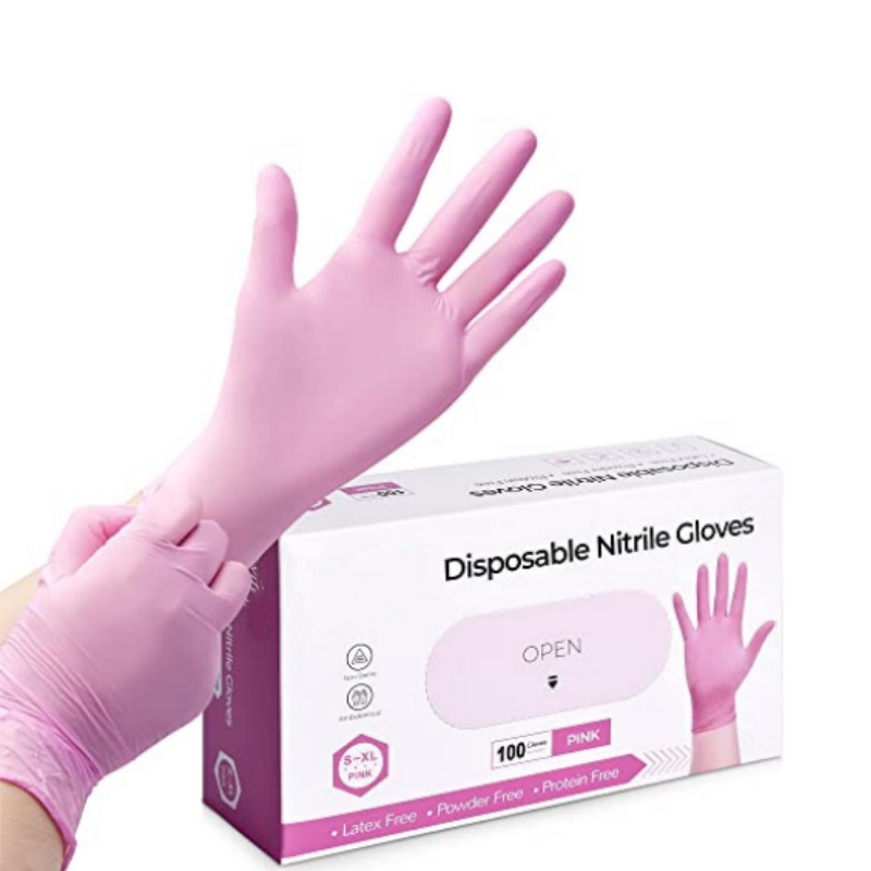 Guanti Monouso in Nitrile Rosa - Garden Gloves recensione e prezzo