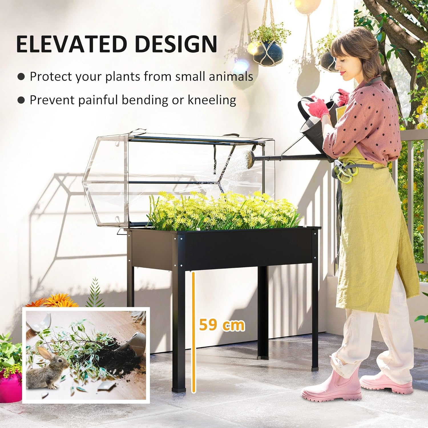 Per Uso Esterno - Letto da Gia - Raised Garden Bed recensione e prezzo