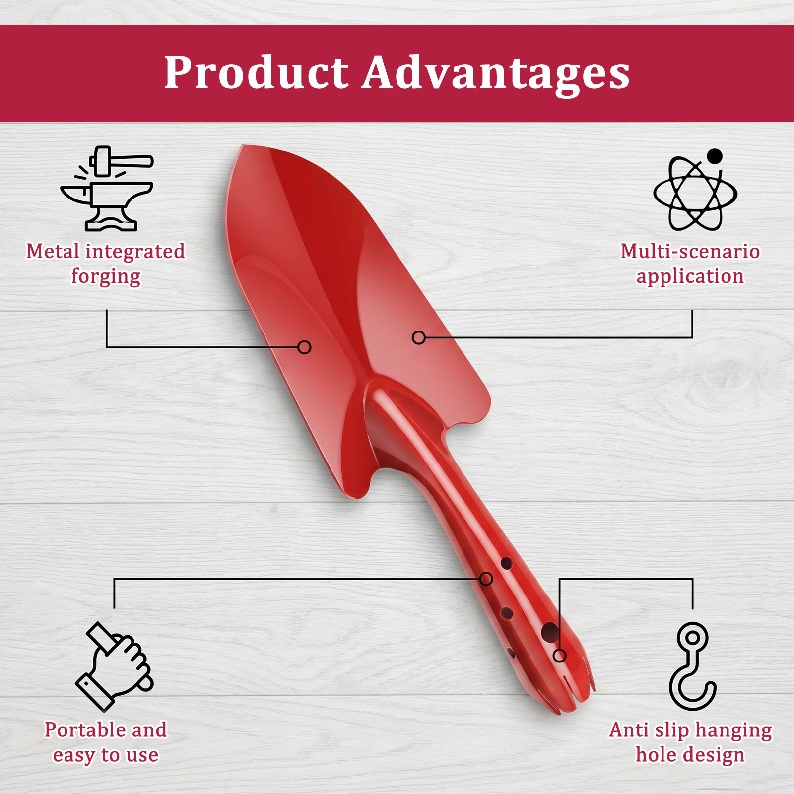 Paletta da Giardino in Metallo - Trowel Garden Tools recensione e prezzo