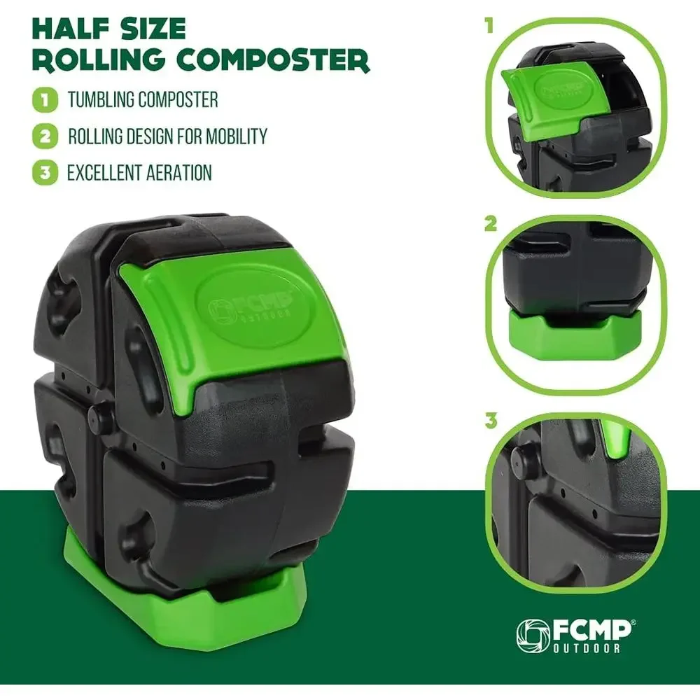 Compostiera da giardino girevo - Compost Bin recensione e prezzo