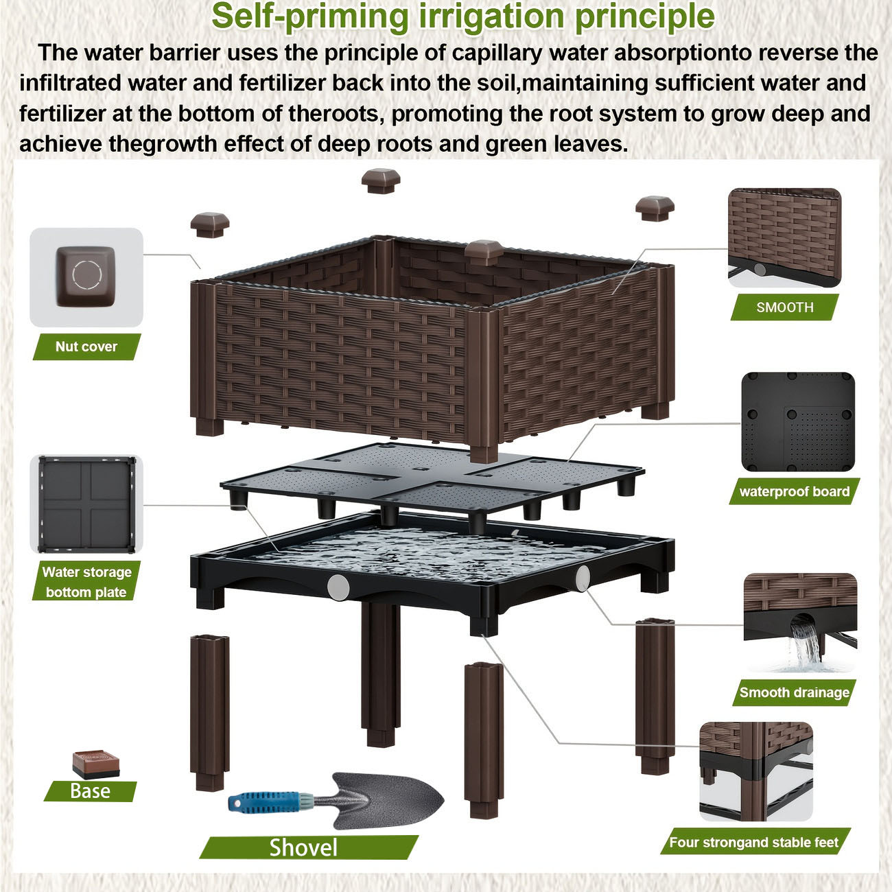 Fioriera Rialzata da Giardino, - Raised Garden Bed recensione e prezzo